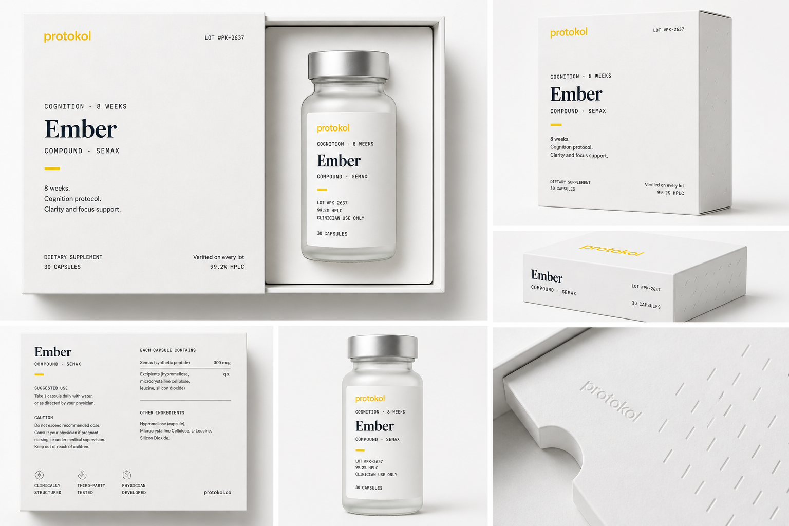 Protokol Ember · Cognition packaging system